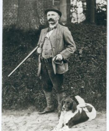 Een dorpsnotaris in Zuidoost Braband rond 1900