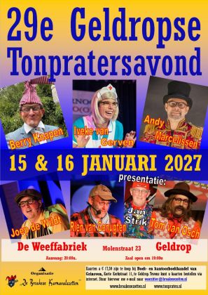 29e Geldropse Tonpratersavond