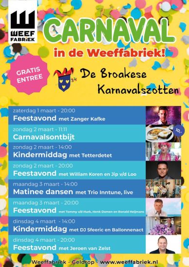 Kindercarnaval met Tetterdetet