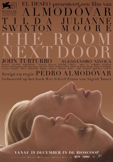 Film: The Room Next Door (2024) Met Tilda Swinton.