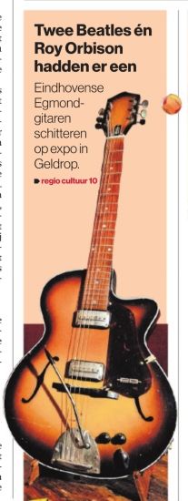 DE LEGENDARISCHE EGMOND GITAAR